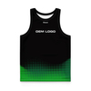 Individuelles Design, 100 % sublimiertes Polyester-Trainingsweste, Singlet Sports