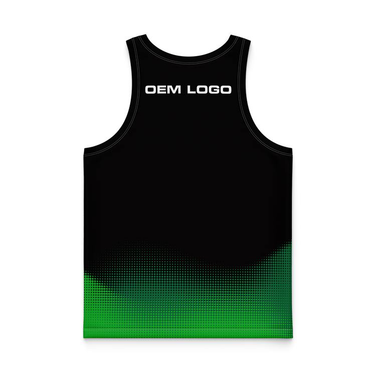 Individuelles Design, 100 % sublimiertes Polyester-Trainingsweste, Singlet Sports