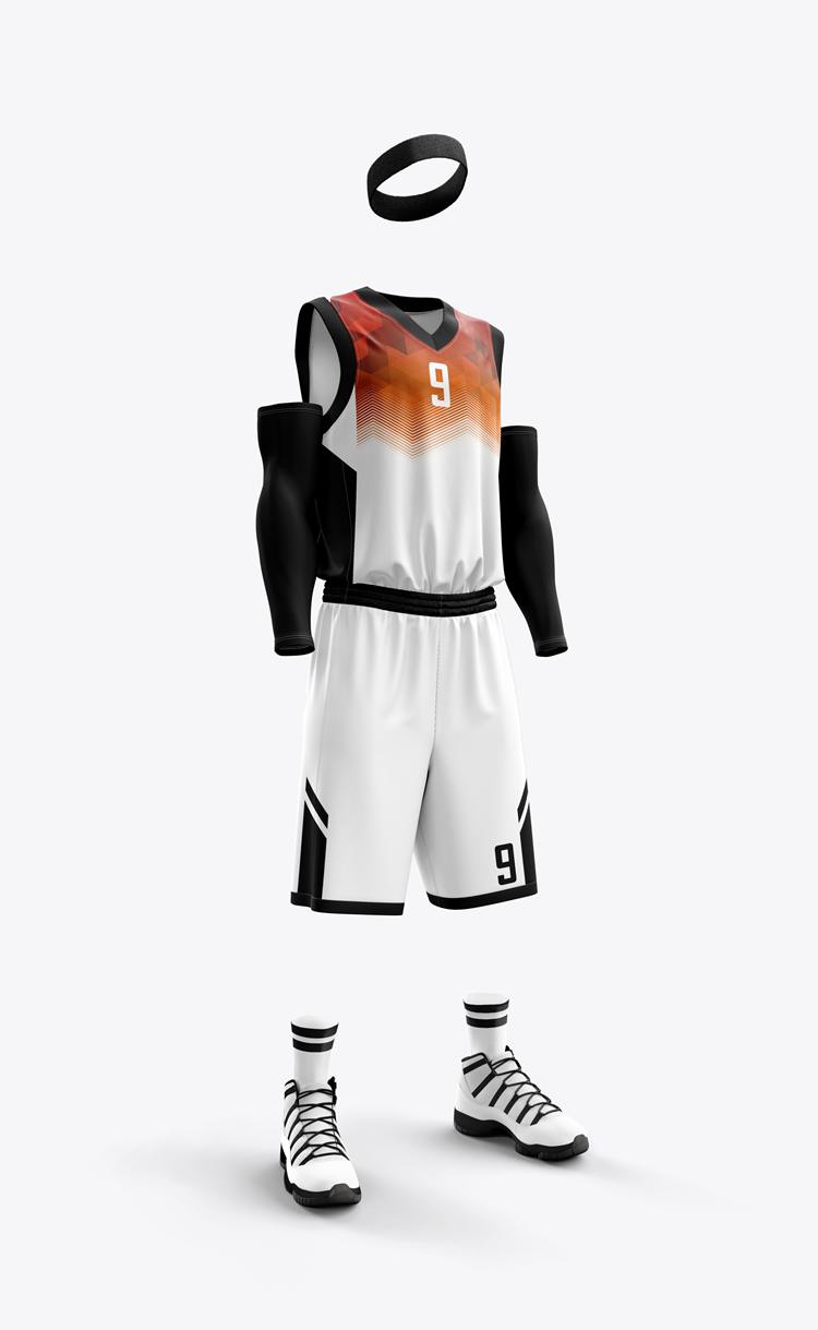 Sublimationsdruck, billige, individuelle, leere Basketball-Uniform-Trikot-Sets