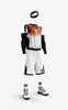 Sublimationsdruck, billige, individuelle, leere Basketball-Uniform-Trikot-Sets