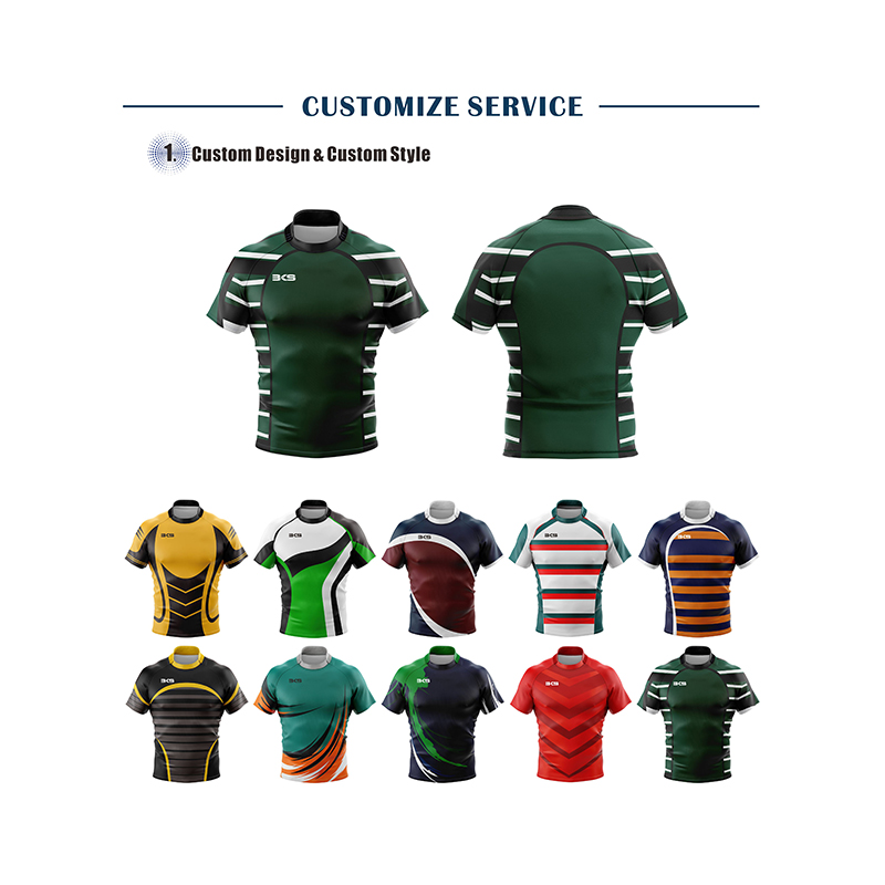 individuelles Rugby-Trikot