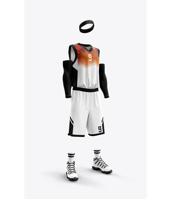 Sublimationsdruck, billige, individuelle, leere Basketball-Uniform-Trikot-Sets