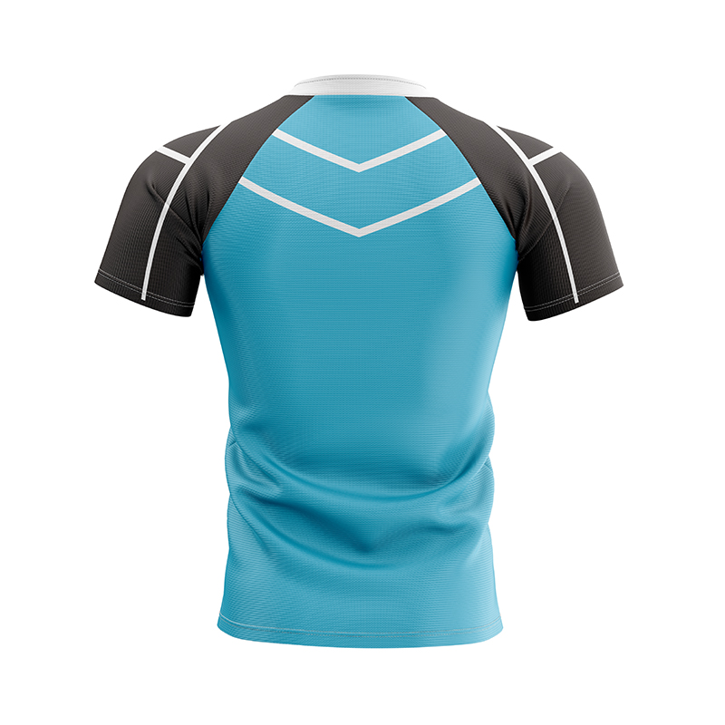 Schmal geschnittenes Herren-Rugby-Trikot