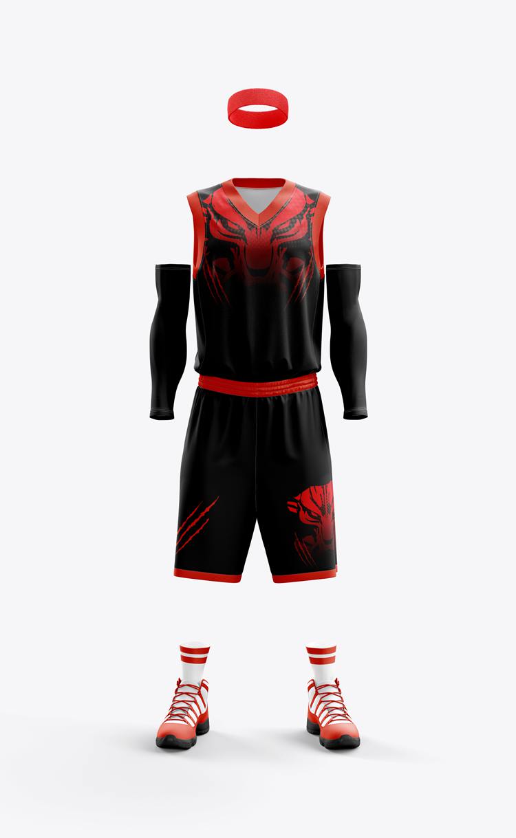 Neuester Design-Sublimationsdruck, individueller Jersey-Vollsublimations-Basketballanzug