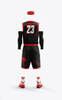 Neuester Design-Sublimationsdruck, individueller Jersey-Vollsublimations-Basketballanzug