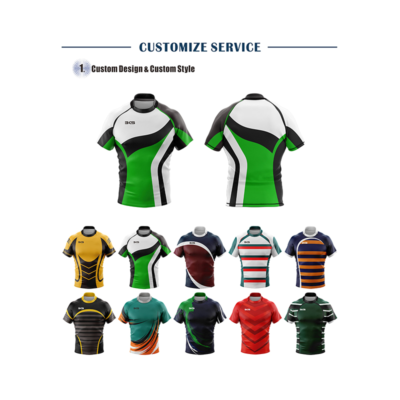 Nachbildung von Rugby-Trikots